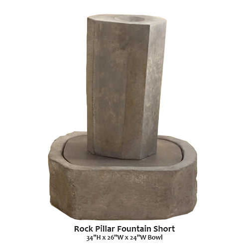 Rock Pillar Fountain Short