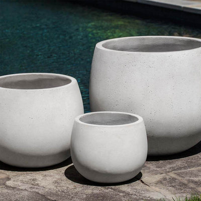Sandos Planter Nested Set of 3 | Fiber Cement Collection
