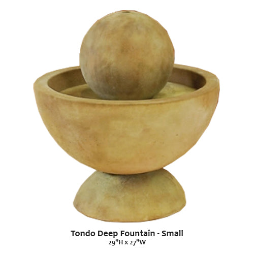 Tondo Deep Fountain - Small