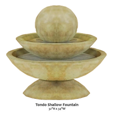 Tondo Shallow Fountain