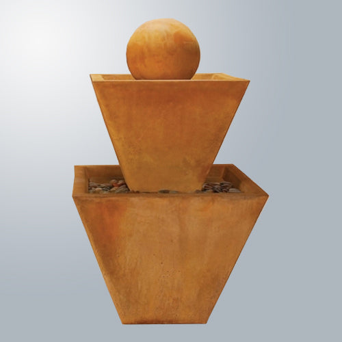 Two Tier Fountain With Ball