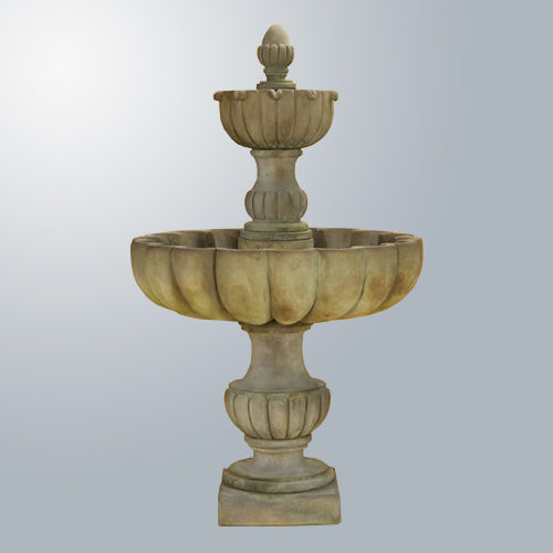 Urbino Grande Tall Two Tier Fountain