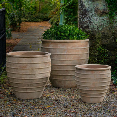 Vari Planter Nested Set of 3 | Glazed & Terra Cotta Collection