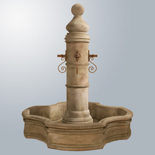 Ventoux Fountain With 70" Monaco Pond