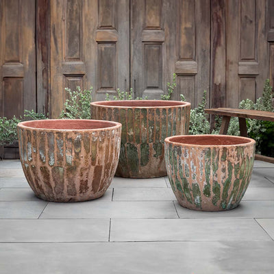 Velia Planter Nested Set of 3 | Vicolo Antico Collection