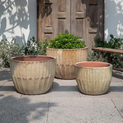 Velia Planter Nested Set of 3 | Vicolo Antico Collection