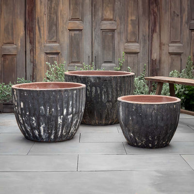 Velia Planter Nested Set of 3 | Vicolo Antico Collection