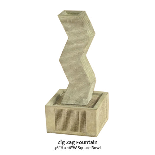 Zig Zag Fountain