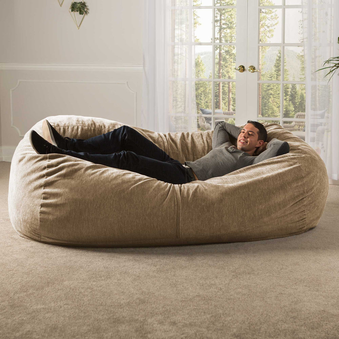 7 foot bean bag sofa online