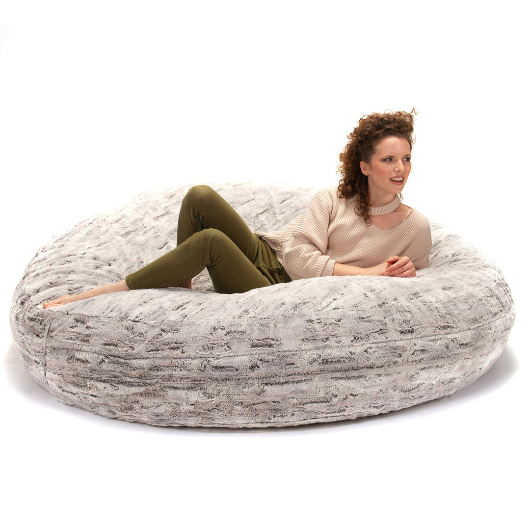 Jaxx 6 Foot Cocoon Large Bean Bag Chair for Adults in Premium Luxe F Soothing Company