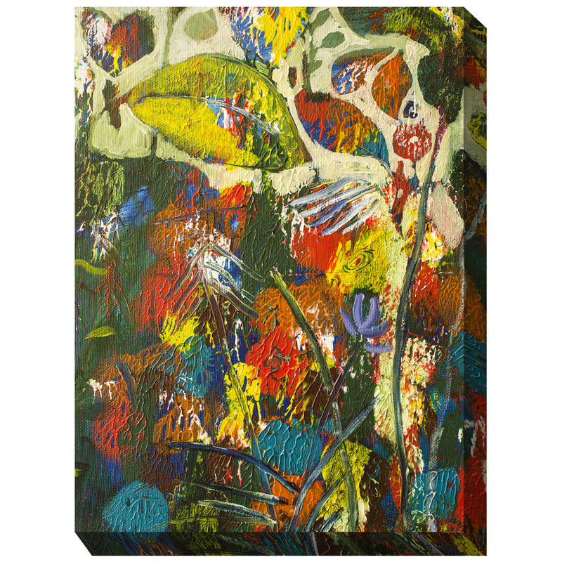 Bawdy Botanicals Outdoor Canvas Art