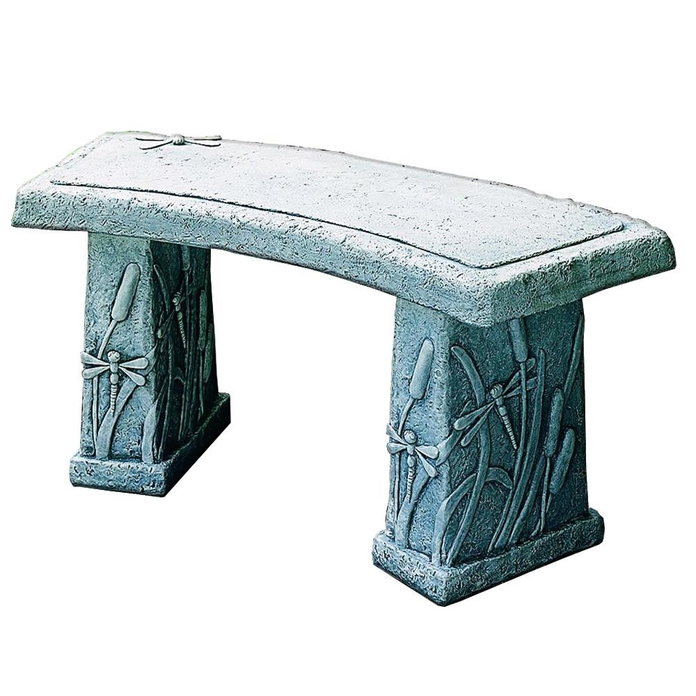 Dragonfly garden bench sales