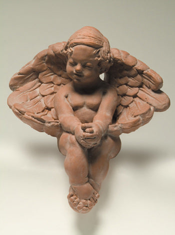 Large Sitting Angel Statue