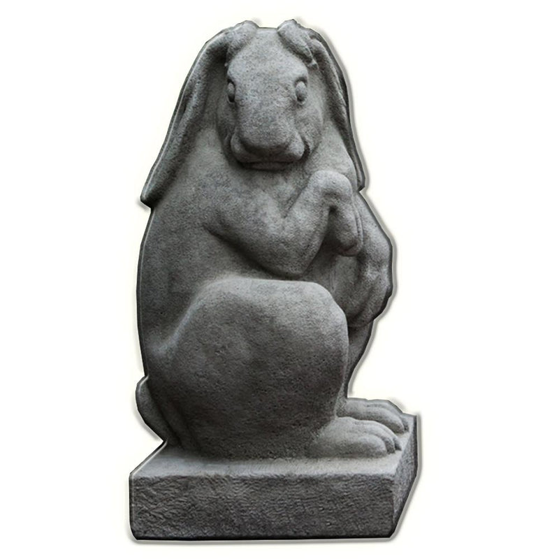 Newport Rabbit Facing Right Cast Stone Garden Statue